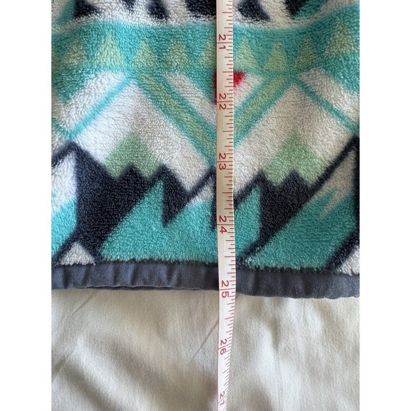 Youth Fairbanks Pullover in White & Teal by Southern Marsh Youth Size Large EUC - Picture 13 of 16